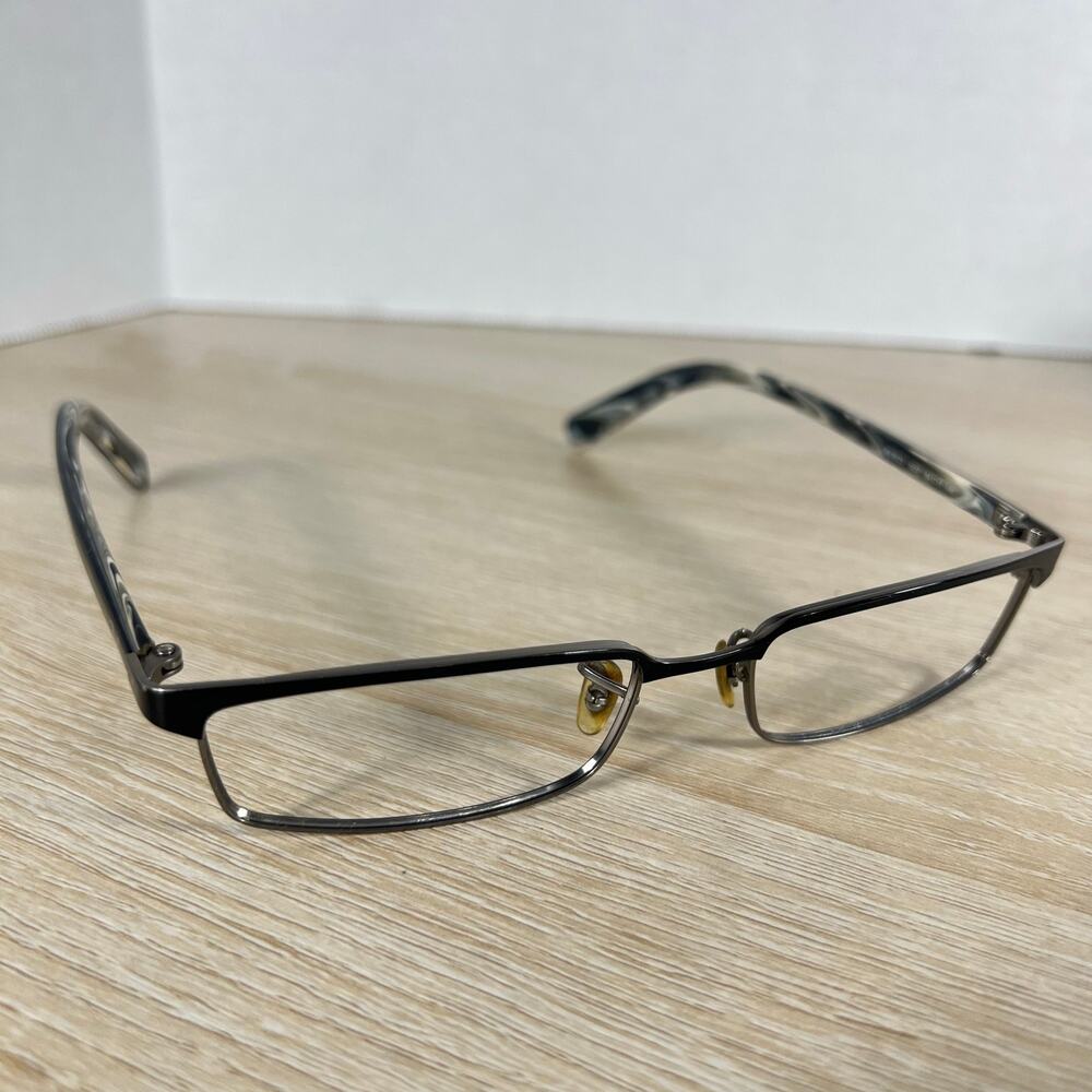 Ray-Ban RB8633 1017 Eyeglasses Black Marble Frames Only 54-17-140 Titanium